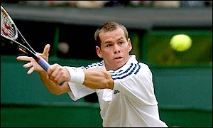 Scott Draper, a former Queen's champion, showed he was an opponent to be reckoned with