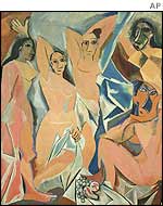 Picasso's Les Demoiselles d'Avignon 