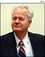 Slobodan Milosevic at The Hague