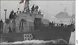 North Korean ship in 1999 clash