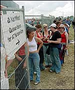 Glastonbury cashpoints