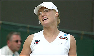 Baltacha was the only British woman to reach the third round