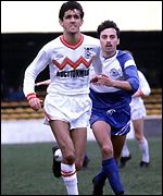 Owen Coyle in action for Clydebank