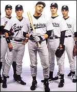 The cast of Take Me Out 