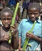 Children in Uganda