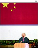 Hong Kong Chief Executive Tung Chee Hwa