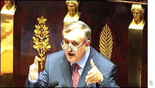 Jean-Pierre Raffarin, new French prime minister