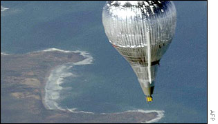 Steve Fossett's balloon