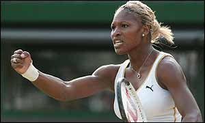 Williams' aggressive display showed she will be a force to contend with 