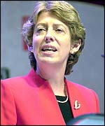 Trade and Industry Secretary Patricia Hewitt