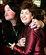 Ozzy with his wife Sharon