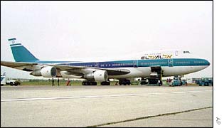 El Al jumbo jet