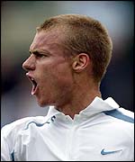 Top seed Lleyton Hewitt