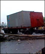 Madagascan roadblock