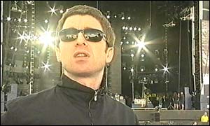 Oasis' Noel Gallagher at Finsbury Park