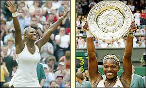 Serena adds the Wimbledon trophy to her French Open crown