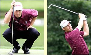 Padraig Harrington finishes on six under to storm up the leaderboard to tie for second place