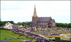 Security at this year's parade was not as high profile
