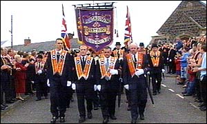 Portadown Orange Order wanted a peaceful protest