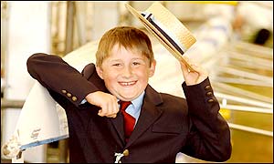 Precocious Henry Lawrence coxes The Lea Rowing Club aged just nine 