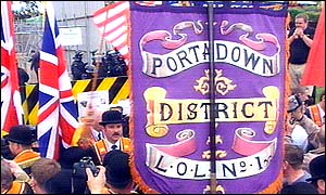 At first the protest was dignified