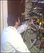 An electronics engineer 