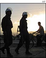 Afghan police in Kabul