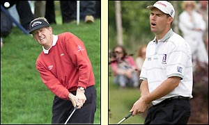 Colin Montgomerie shot a 72 to finish 4 under one shot behind runner-up Padraig Harrington