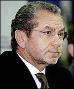 Former Tottenham chairman Alan Sugar