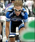 Stephane Berges broke for the second time in as many days