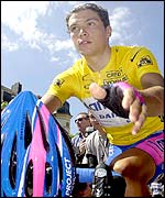 Bertogliati started the day in yellow