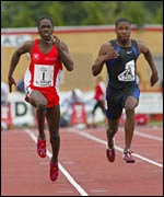 Christian Malcolm (left)