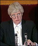 Dame Elizabeth Butler Sloss, president of the Family Division of the High Court