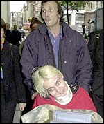 Diane Pretty, with her husband Brian