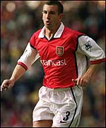 Former Arsenal left-back Nigel Winterburn