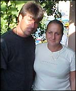 Michelle Stephenson Savviou with husband Mike