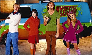 The gang get ready for their mission