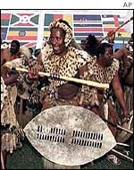 Zulu dancers