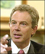 Prime Minister Tony Blair