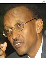 Rwandan President Paul Kagame