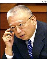Hong Kong Chief Executive Tung Chee-hwa