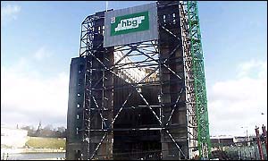 Building work at the Baltic