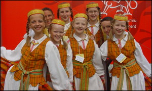 Eastern European folk group