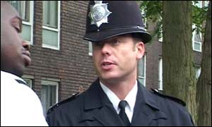 PC Steve Hepke on his beat