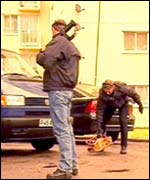 Special officers prepare for forced entry