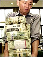 Moving dollars in South Korea