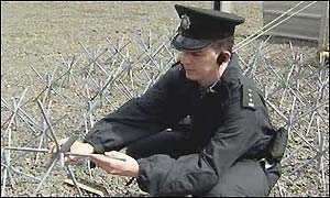 Police said a weapons cache was found