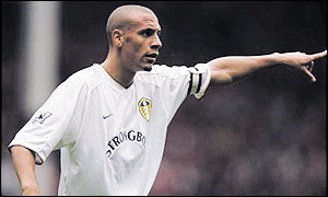 Rio Ferdinand takes charge at the heart of the Leeds defence