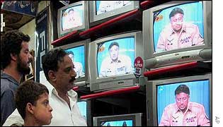 General Musharraf on TV