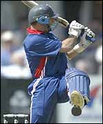 Nasser Hussain pulling